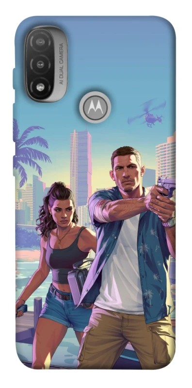 Чехол на Motorola Moto E20 GTA фото 1 из 1