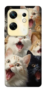 Чехол на Infinix Zero 30 4G Коты фото 1 из 1