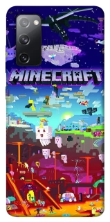 Чехол на Samsung Galaxy S20 FE Minecraft world фото 1 из 1