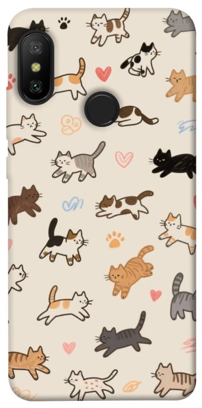 Чохол на Xiaomi Mi A2 Lite / Xiaomi Redmi 6 Pro Cat style ver.2 фото 1 з 1
