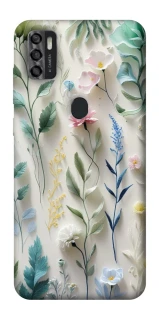 Чехол на ZTE Blade A7s (2020) Floral design ver.3 фото 1 из 1