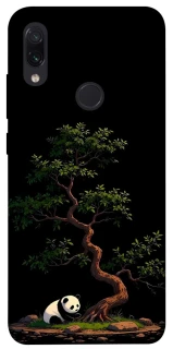 Чехол на Xiaomi Redmi Note 7 / Note 7 Pro / Note 7s Panda and tree фото 1 из 1