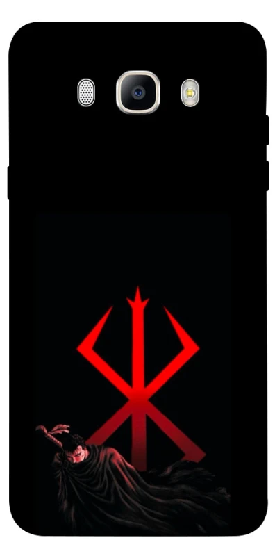 Чохол на Samsung J510F Galaxy J5 (2016) Berserk Red Logo фото 1 з 1