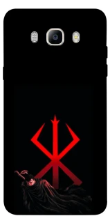 Чехол на Samsung J510F Galaxy J5 (2016) Berserk Red Logo фото 1 из 1