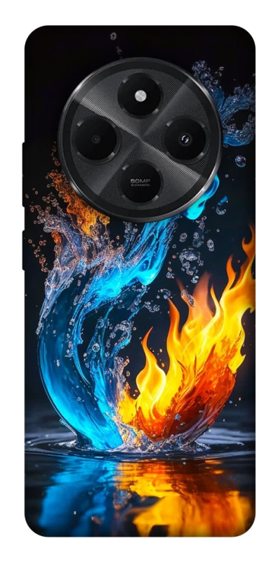 Чохол на Xiaomi Redmi A4 Water And Fire фото 1 з 1