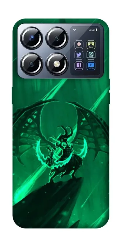 Чехол на Xiaomi POCO X8 Pro Warcraft Illidan фото 1 из 1