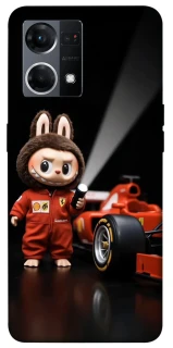 Чехол на Oppo Reno 7 4G F-1 Labubu фото 1 из 1