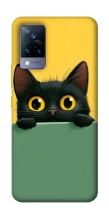 Чехол на Vivo V21 Black cat v2 фото 1 из 1
