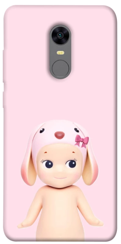 Чехол на Xiaomi Redmi 5 Plus / Redmi Note 5 (Single Camera) Pink Ribbon Hop фото 1 из 1