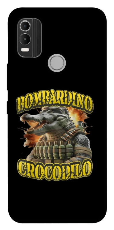 Чохол на Nokia C21 Plus Bombardino Crocodilo фото 1 з 1