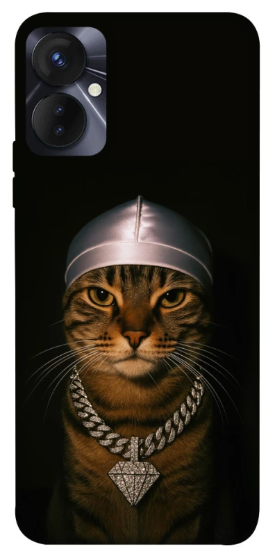 Чохол на TECNO Spark 9 Pro (KH7n) Cat in Bling фото 1 з 1