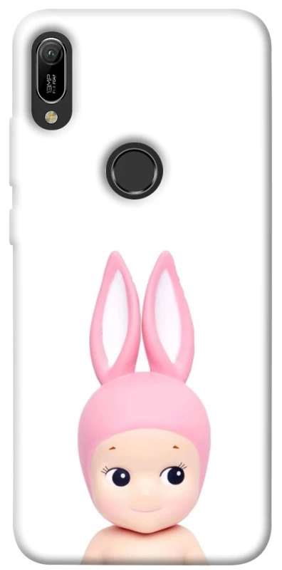Чохол на Huawei Y6 (2019) Minimal Bunny Peek фото 1 з 1