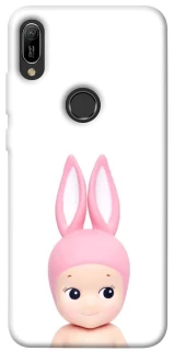 Чохол на Huawei Y6 (2019) Minimal Bunny Peek фото 1 з 1