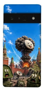 Чехол на Google Pixel 6 Pro Moscow never sleeps ver.7 фото 1 из 1