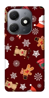 Чехол на TECNO Spark 20 Новогодний v6 фото 1 из 1