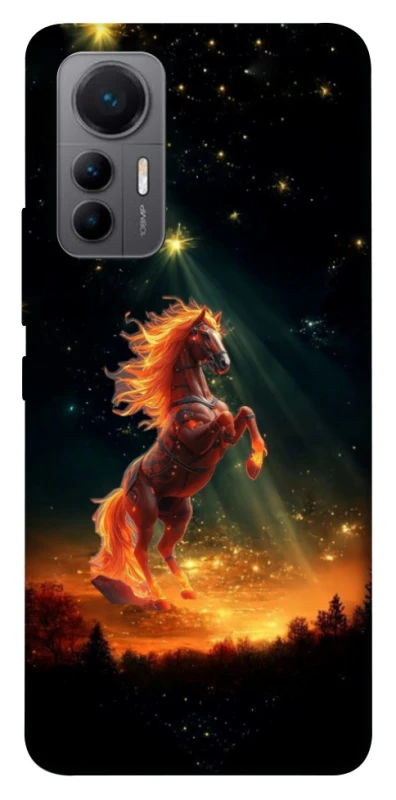Чохол на Xiaomi 12 Lite Red Fire Horse ver.2 фото 1 з 1