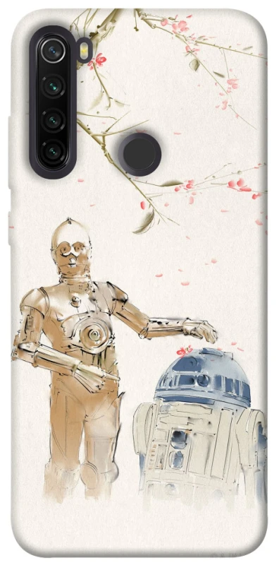 Чохол на Xiaomi Redmi Note 8T Star Wars robots фото 1 з 1