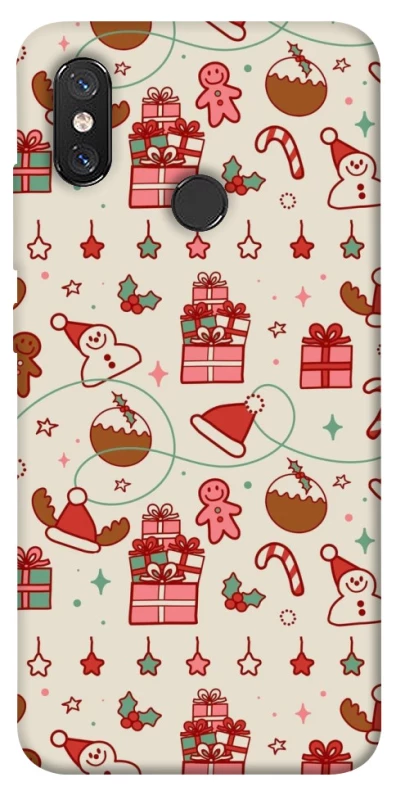 Чохол на Xiaomi Mi 8 Новорічний v14 фото 1 з 1