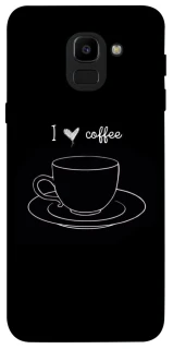 Чохол на Samsung J600F Galaxy J6 (2018) Black coffee фото 1 з 1