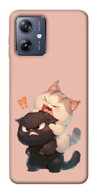 Чохол на Motorola Moto G54 Сat and cat фото 1 Чохол на Motorola Moto G54 Сat and cat фото 1 з 1