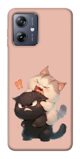 Чохол на Motorola Moto G54 Сat and cat фото 1 Чохол на Motorola Moto G54 Сat and cat фото 1 з 1