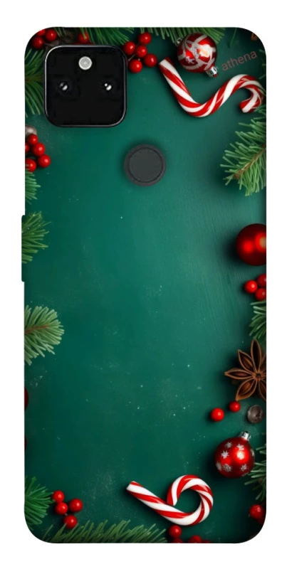 Чохол на Google Pixel 5A Новорічний v35 фото 1 з 1