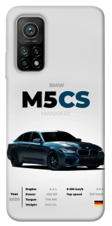 Чехол на Xiaomi Mi 10T BMW M5 CS фото 1 из 1