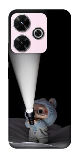 Чохол на Xiaomi Redmi 13 4G Labubu with flashlight ver.3 фото 1 з 1