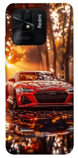 Чехол на Xiaomi Redmi 10C Audi at sunset фото 1 из 1