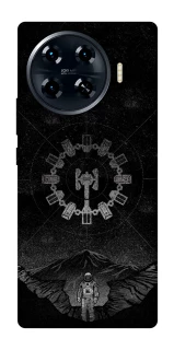 Чохол на TECNO Spark 20 Pro+ Космічна абстракція фото 1 з 1