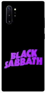 Чехол на Samsung Galaxy Note 10 Plus Black Sabbath logo ver.1 фото 1 из 1