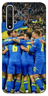 Чехол на Huawei Nova 5T Сборная Украины v3 фото 1 из 1
