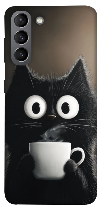 Чохол на Samsung Galaxy S21 morning cat фото 1 з 1