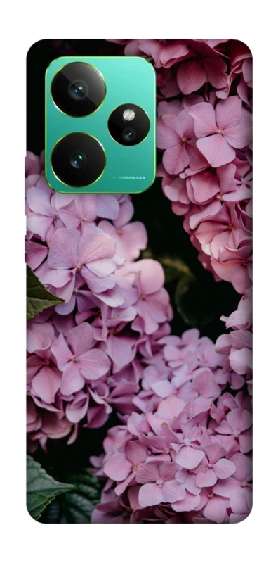 Чохол на Realme GT 7 Рожеві гартензії фото 1 з 1
