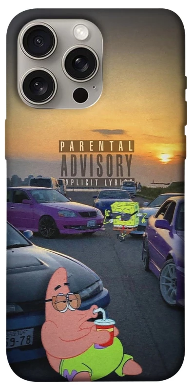 Чохол на Apple iPhone 15 Pro Max (6.7") Патрік на перегонах фото 1 з 1