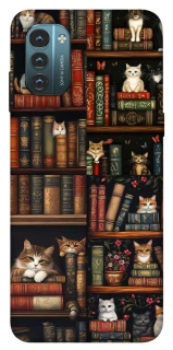 Чохол на Nokia G21 Cats & Books фото 1 з 1