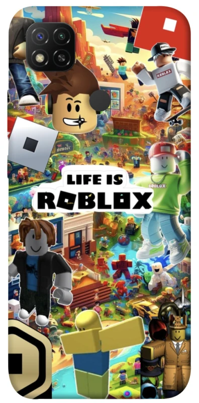 Чохол на Xiaomi Redmi 9C Life is Roblox фото 1 з 1
