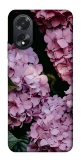 Чохол на Oppo A18 Рожеві гартензії фото 1 з 1