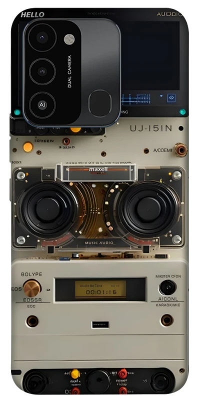 Чехол на TECNO Spark 8C Audio panel фото 1 из 1