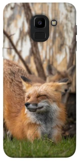 Чехол на Samsung J600F Galaxy J6 (2018) Лиса фото 1 из 1