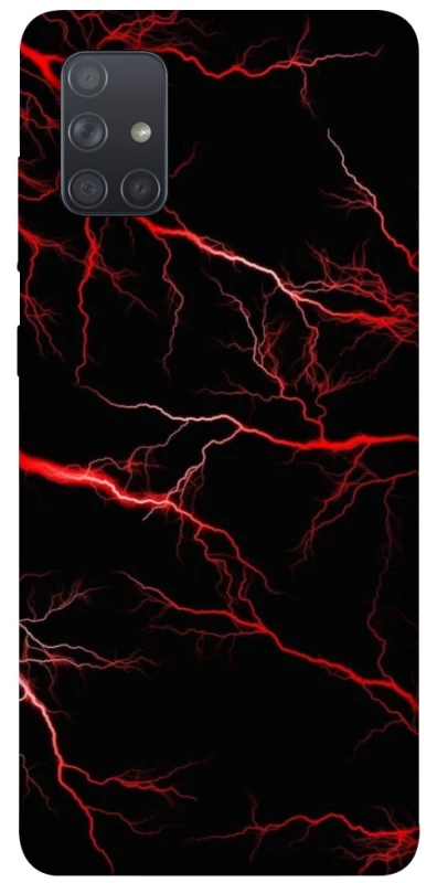Чехол на Samsung Galaxy A71 Красная молния фото 1 из 1