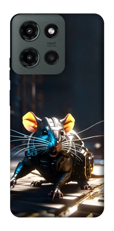 Чехол на Motorola Moto G Power (2025) Cyber rat фото 1 из 1