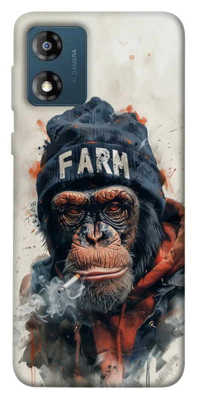 Чохол на Motorola Moto E13 Шимпанзе v3 фото 1 з 1