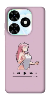 Чехол на TECNO Spark Go 2024 Вайфу фото 1 из 1