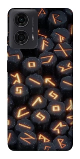 Чохол на Motorola Moto G04 Вогняні руни фото 1 з 1