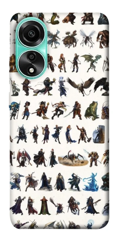 Чохол на Oppo A78 4G Character Selection фото 1 з 1