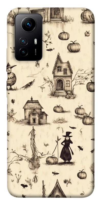 Чехол на Xiaomi Redmi Note 12S Halloween aesthetic ver.1 фото 1 из 1