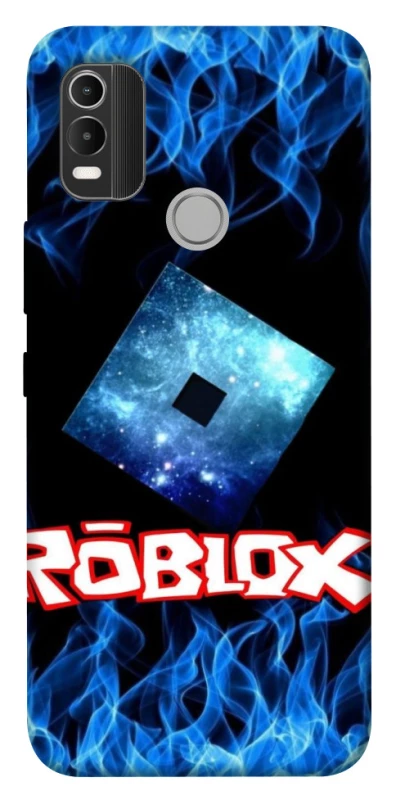 Чохол на Nokia C21 Plus Roblox Galaxy Flame Logo фото 1 з 1