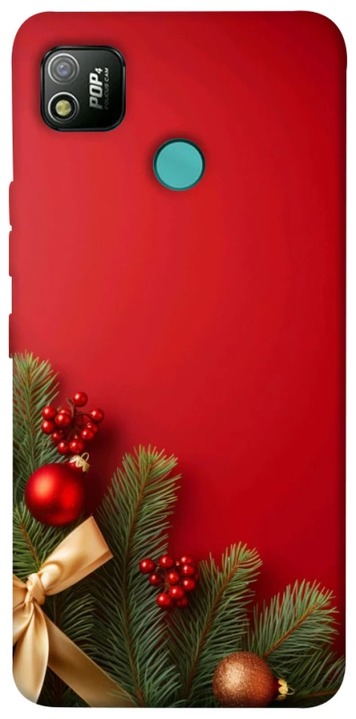 Чехол на TECNO POP 4 Новогодний v21 фото 1 из 1
