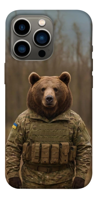 Чохол на Apple iPhone 13 Pro (6.1") Ведмідь захисник фото 1 з 1